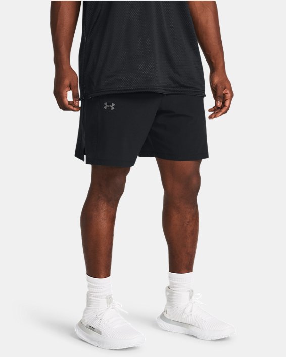 Men's UA Zone Woven Shorts, Black, pdpMainDesktop image number 0